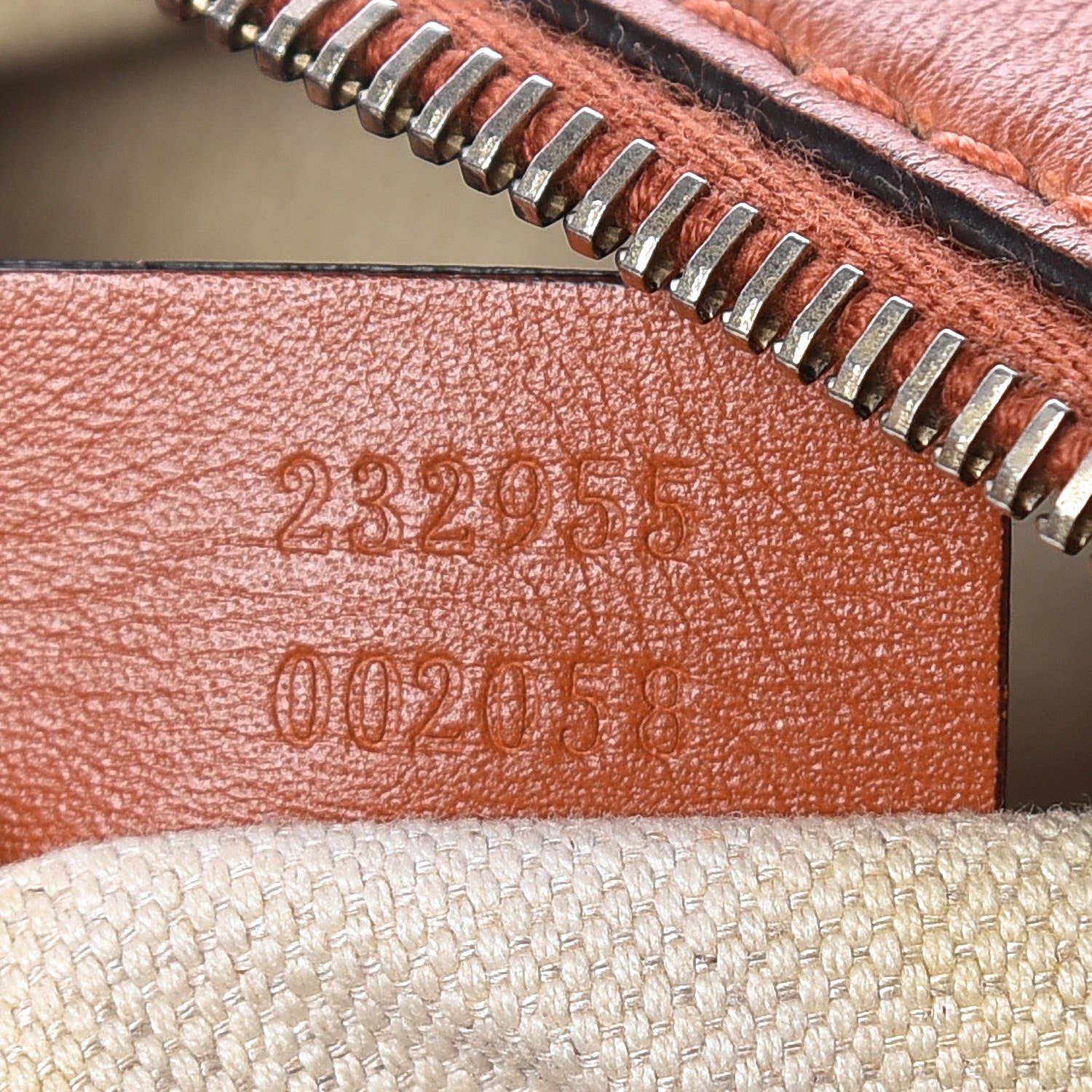 Gucci Monogram Medium Sukey Hobo Orange 7 of 9
