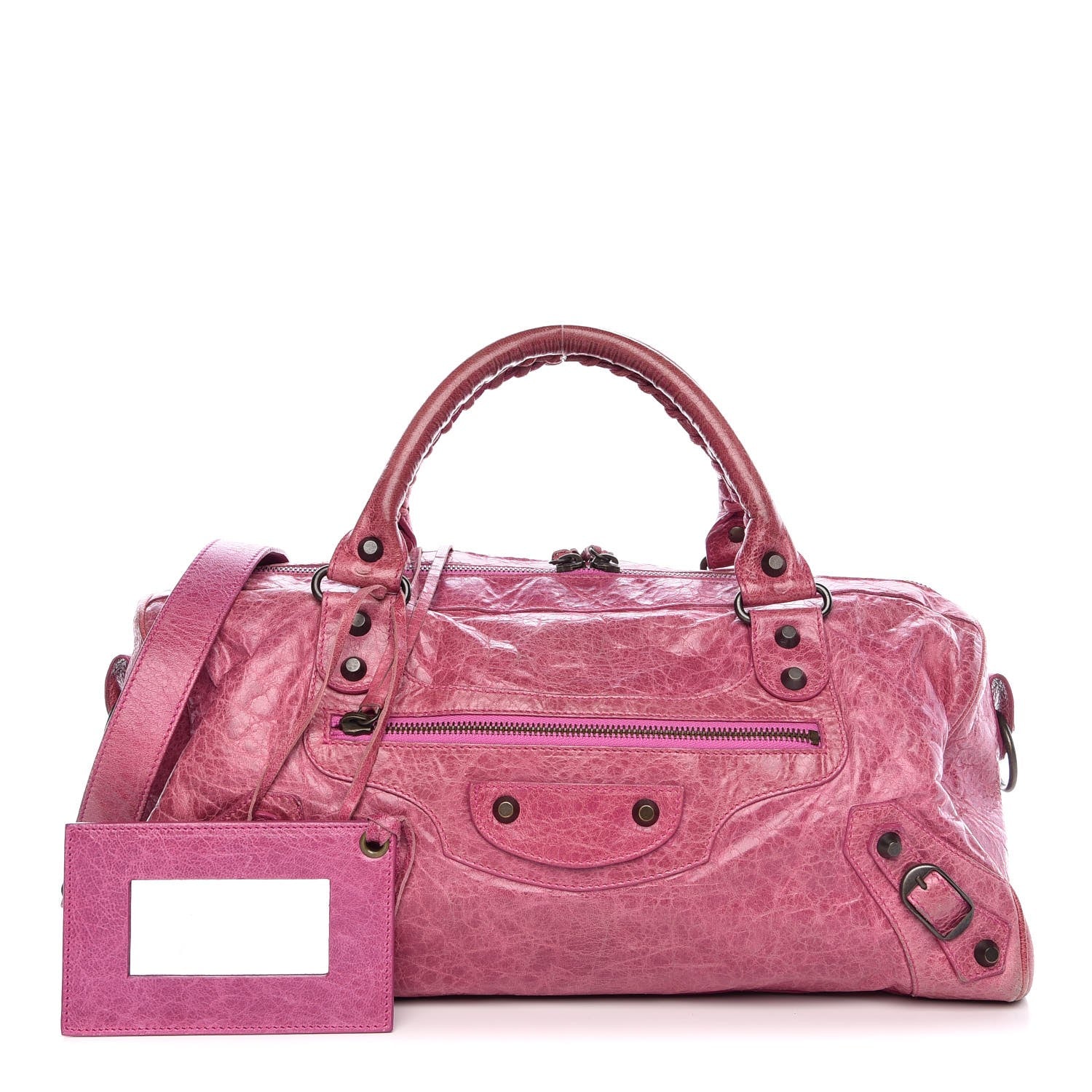 Balenciaga Chevre Classic Hardware Twiggy Bubblegum 1 of 12