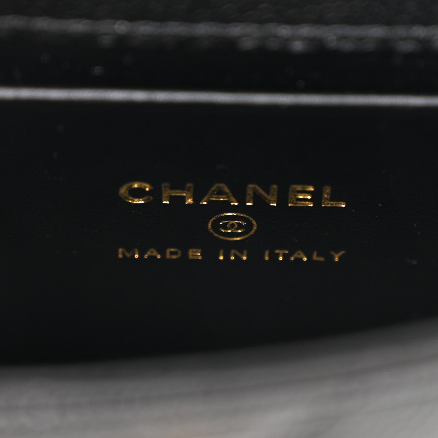 Chanel Caviar Quilted Nano Coco Handle Clutch With Chain Black 6 of 11