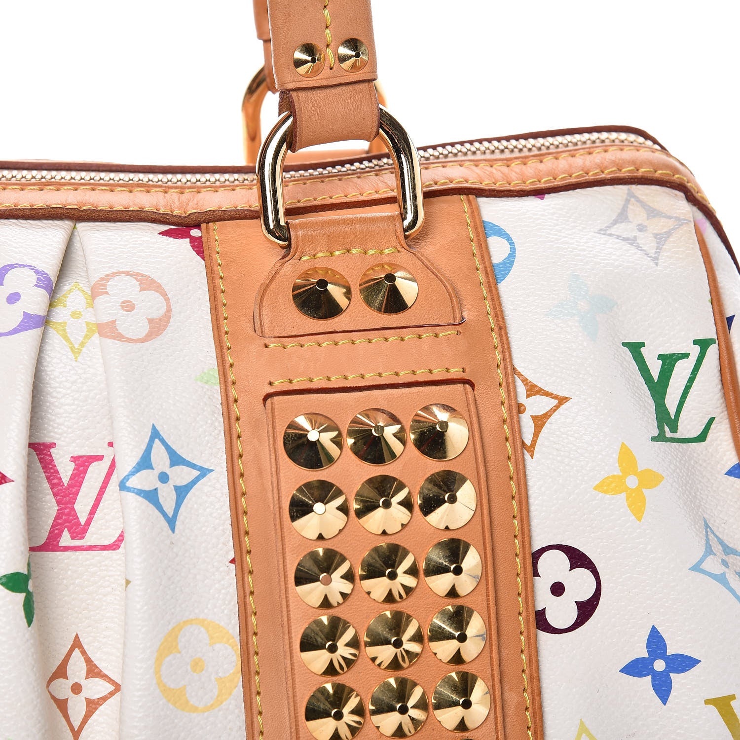 Louis Vuitton Monogram Multicolor Courtney MM White 12 of 23
