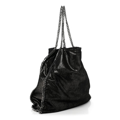 Stella McCartney Shaggy Deer Big Falabella Tote Ruthenium 4 of 10