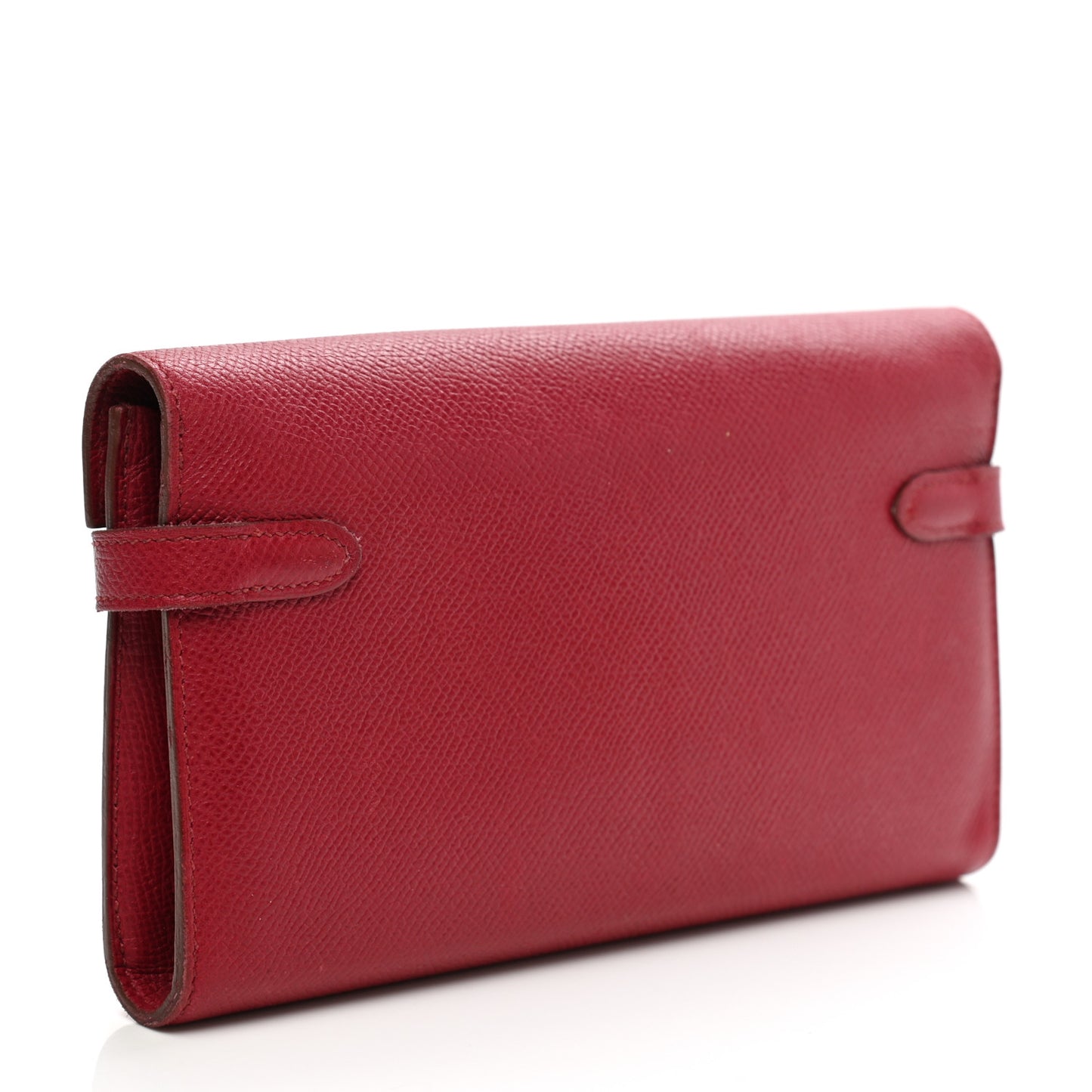 Epsom Kelly Longue Wallet Rubis