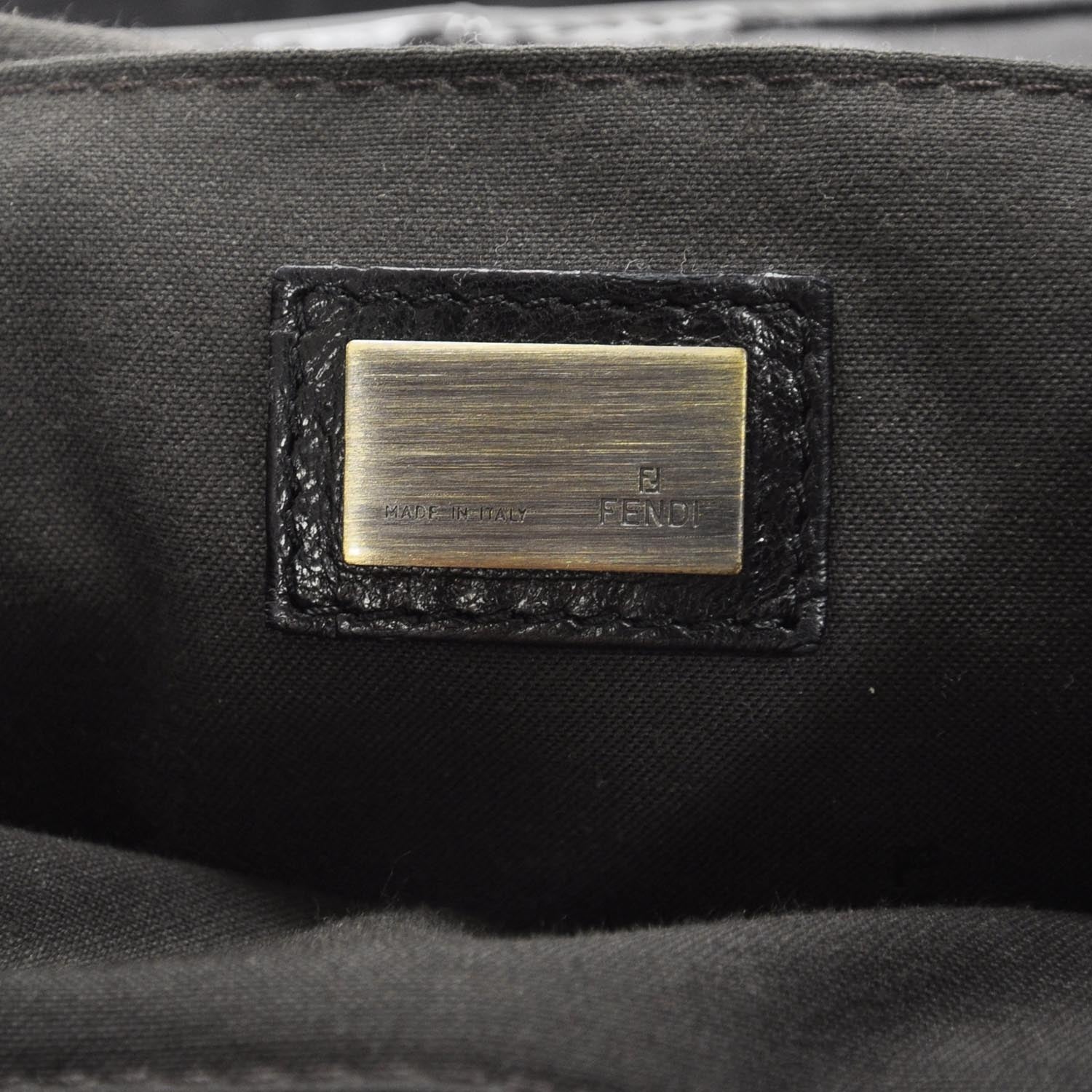 Fendi Patent B Bag Bronze 8 of 9
