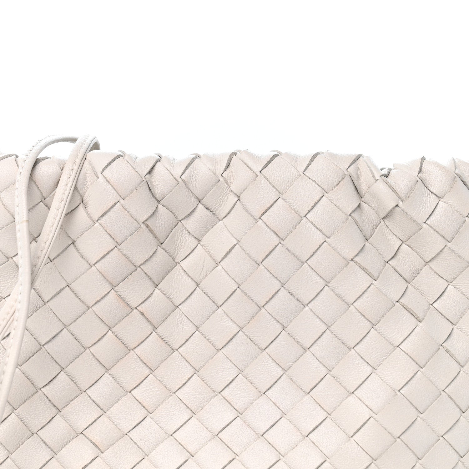 Bottega Veneta Nappa Intrecciato Mini Bulb Chalk 8 of 11