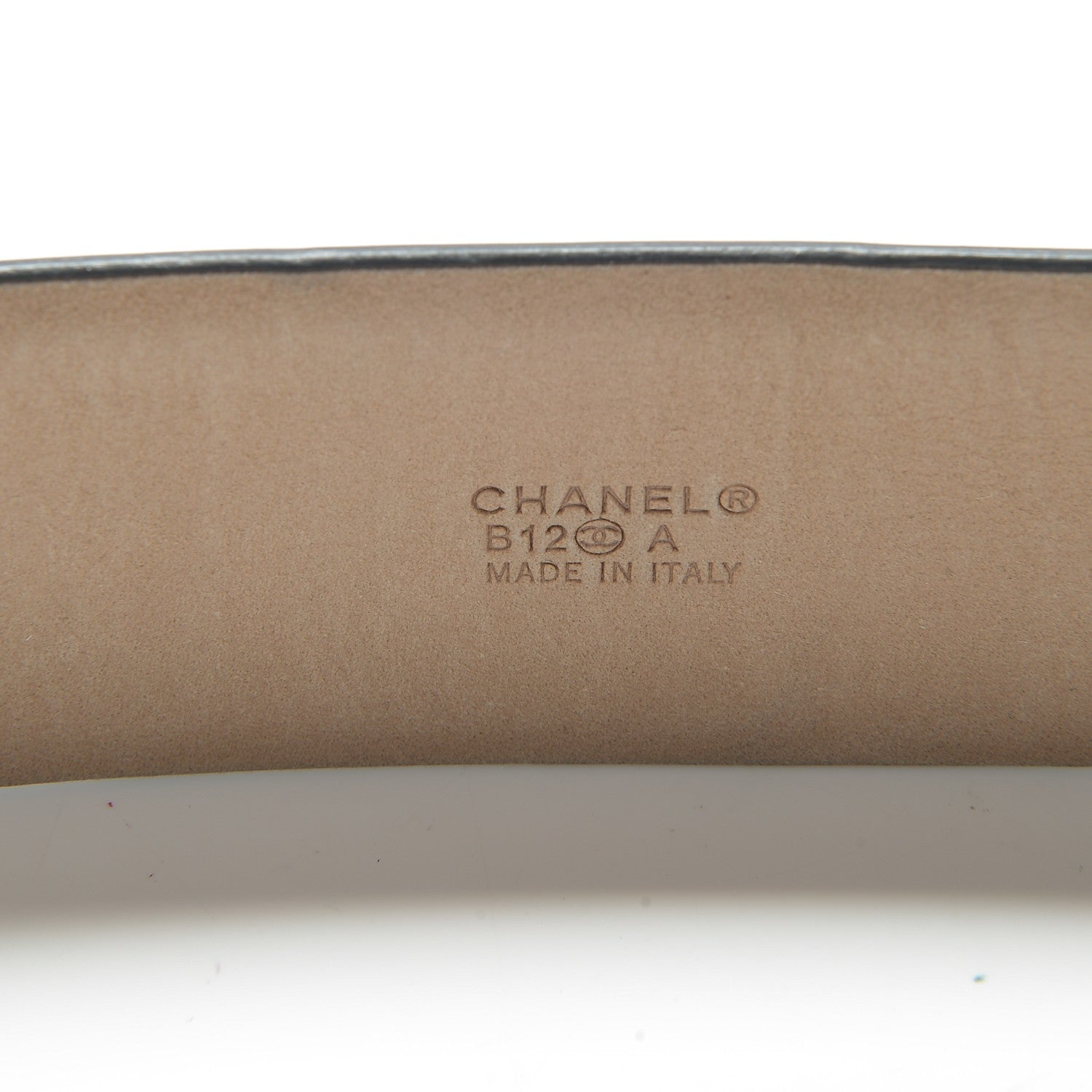 Chanel Patent CC Belt 80 32 Black 4 of 8