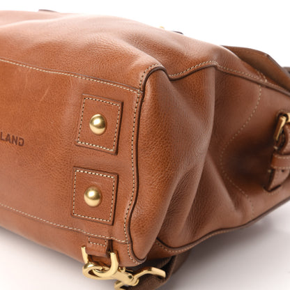 Mulberry Natural Leather Cara Delevingne Convertible Backpack Brown 6 of 8