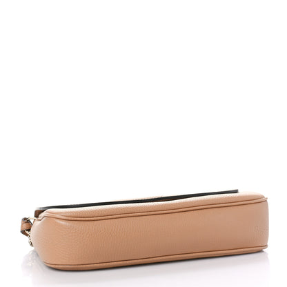Gucci Pebbled Calfskin Medium Soho Flap Crossbody Camelia 4 of 9