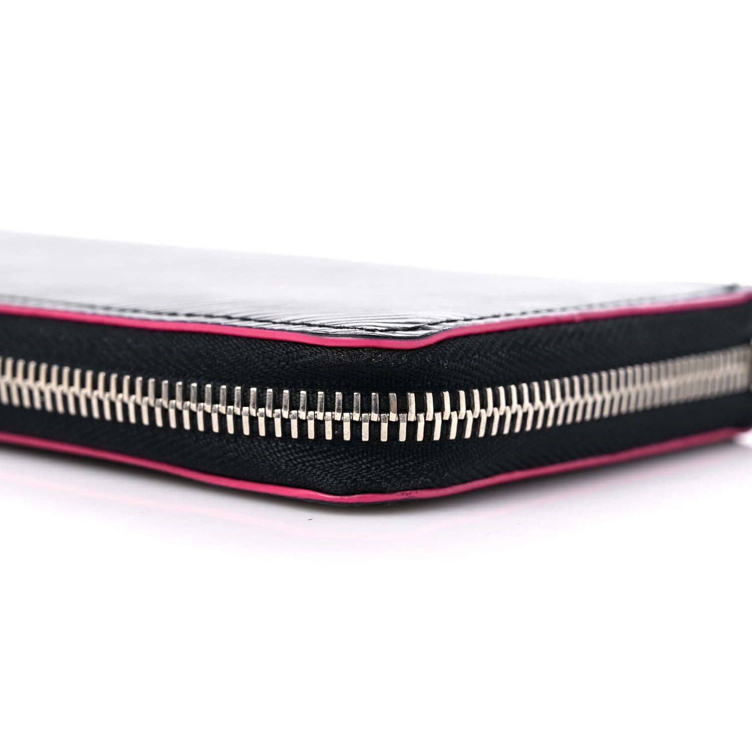 Louis Vuitton Epi Zippy Wallet Black Hot Pink 10 of 13