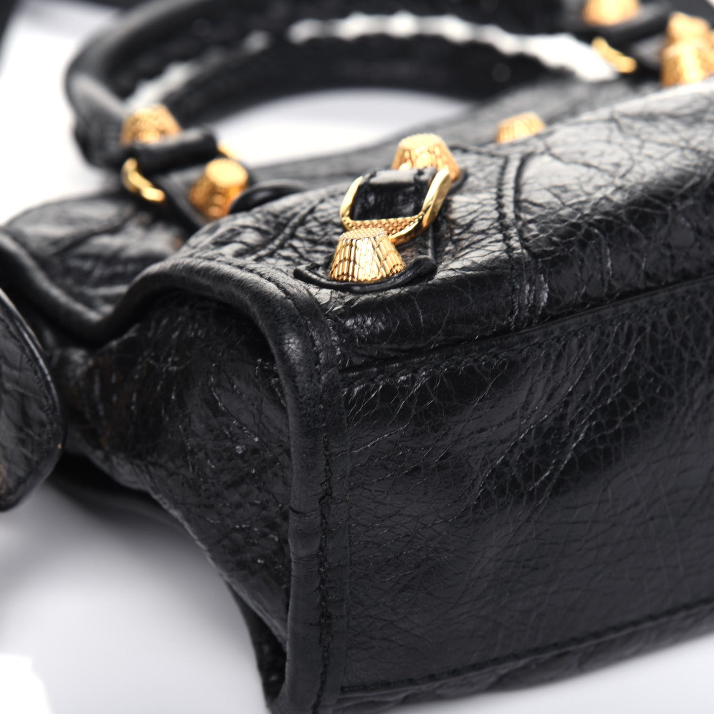 Agneau Giant 12 Gold Hardware Mini City Black