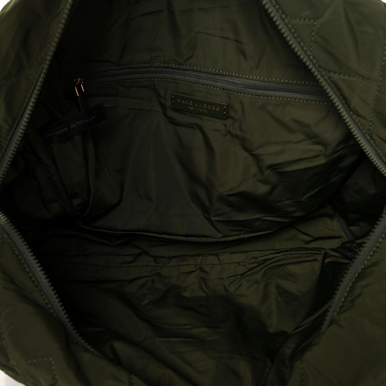 Marc Jacobs Nylon Quilted Medium Weekender Bag Dark green 4 of 7