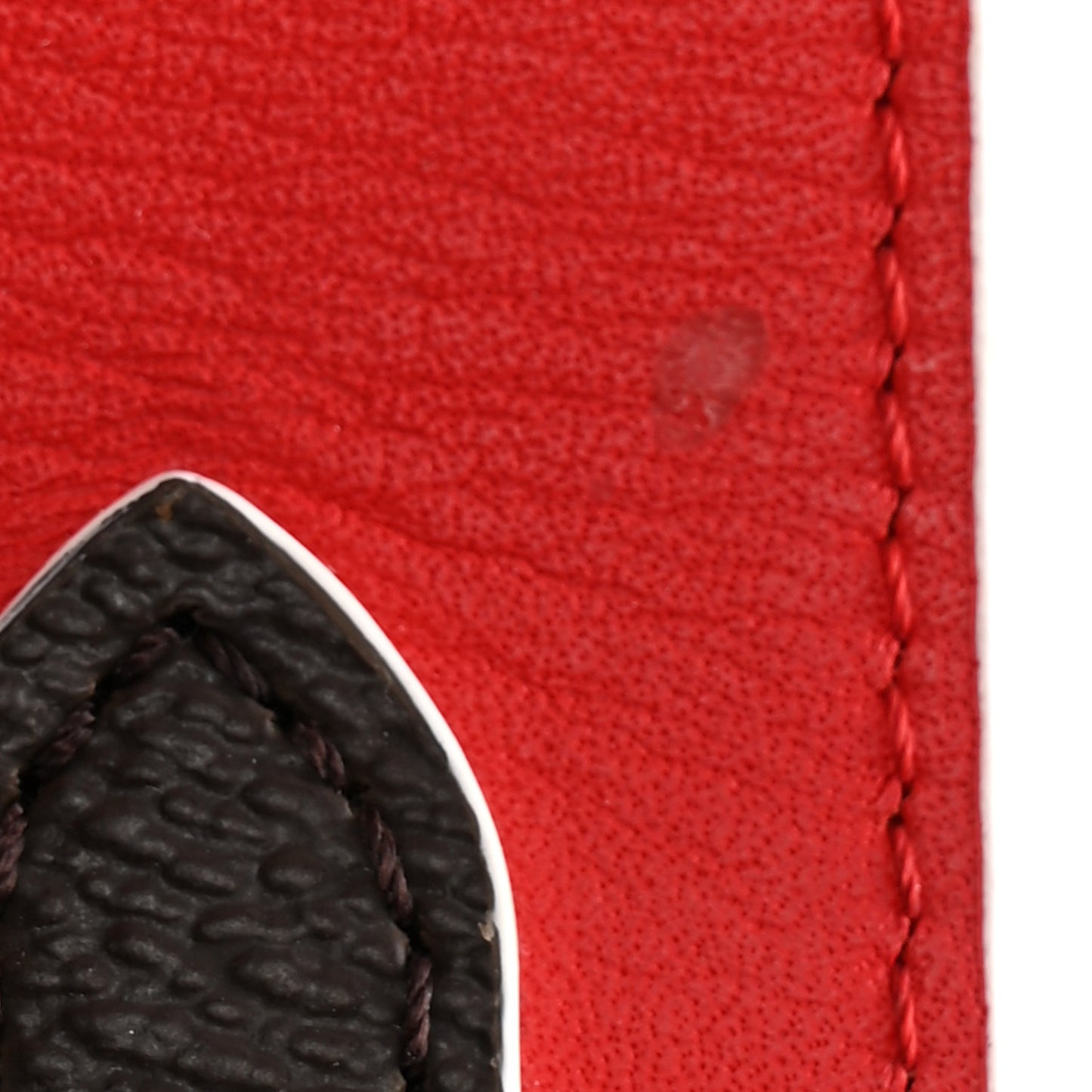 Monogram Bandouliere Shoulder Strap Red