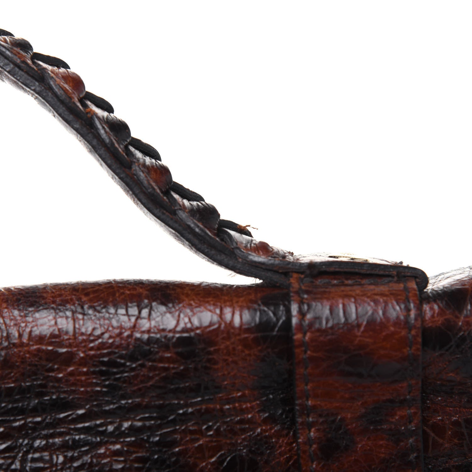 Mulberry Shiny Leopard Oversized Alexa Dark Oak 22 of 24