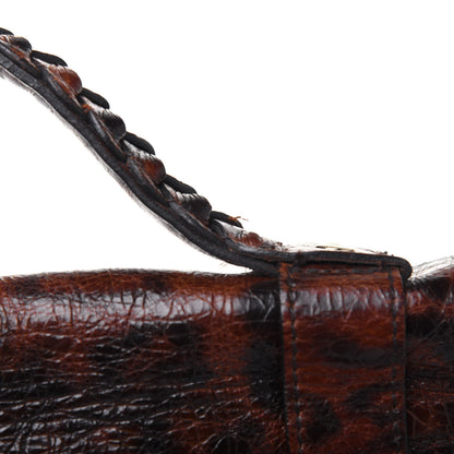 Mulberry Shiny Leopard Oversized Alexa Dark Oak 22 of 24