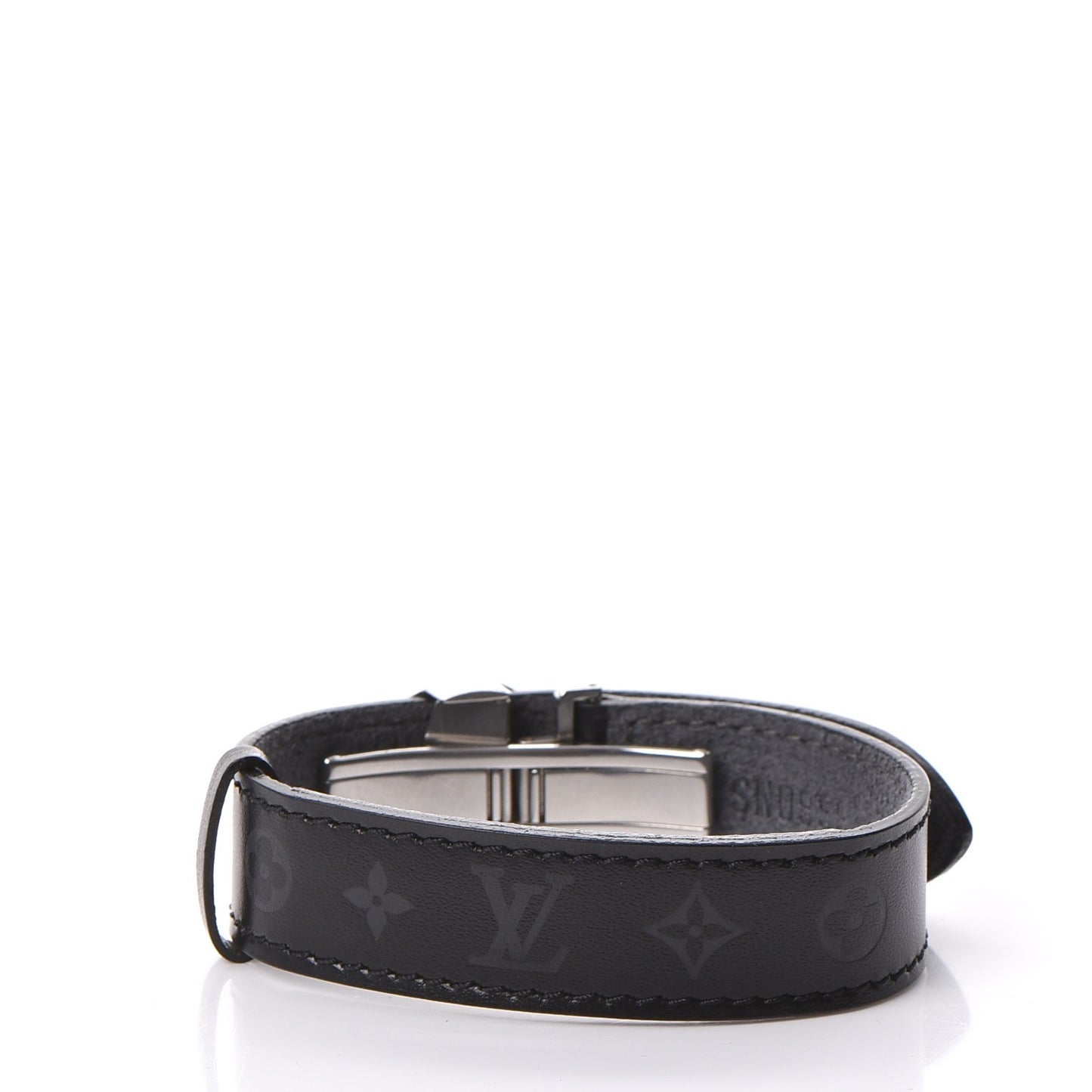 Mat Monogram Wish Bracelet Black
