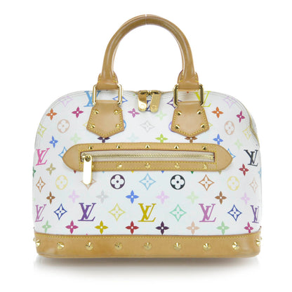 Louis Vuitton Monogram Multicolor Alma White 1 of 9