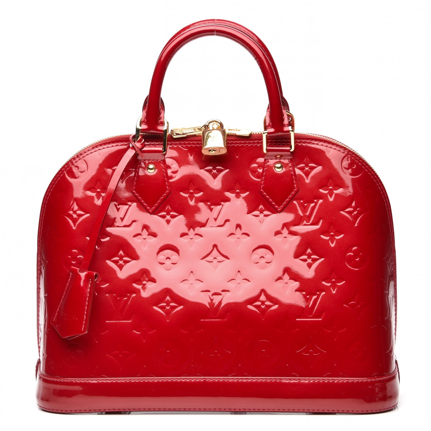 Louis Vuitton Vernis Alma PM Pomme D'Amour 1 of 7