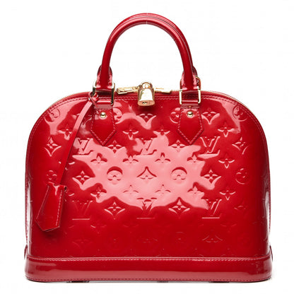 Louis Vuitton Vernis Alma PM Pomme D'Amour 1 of 7