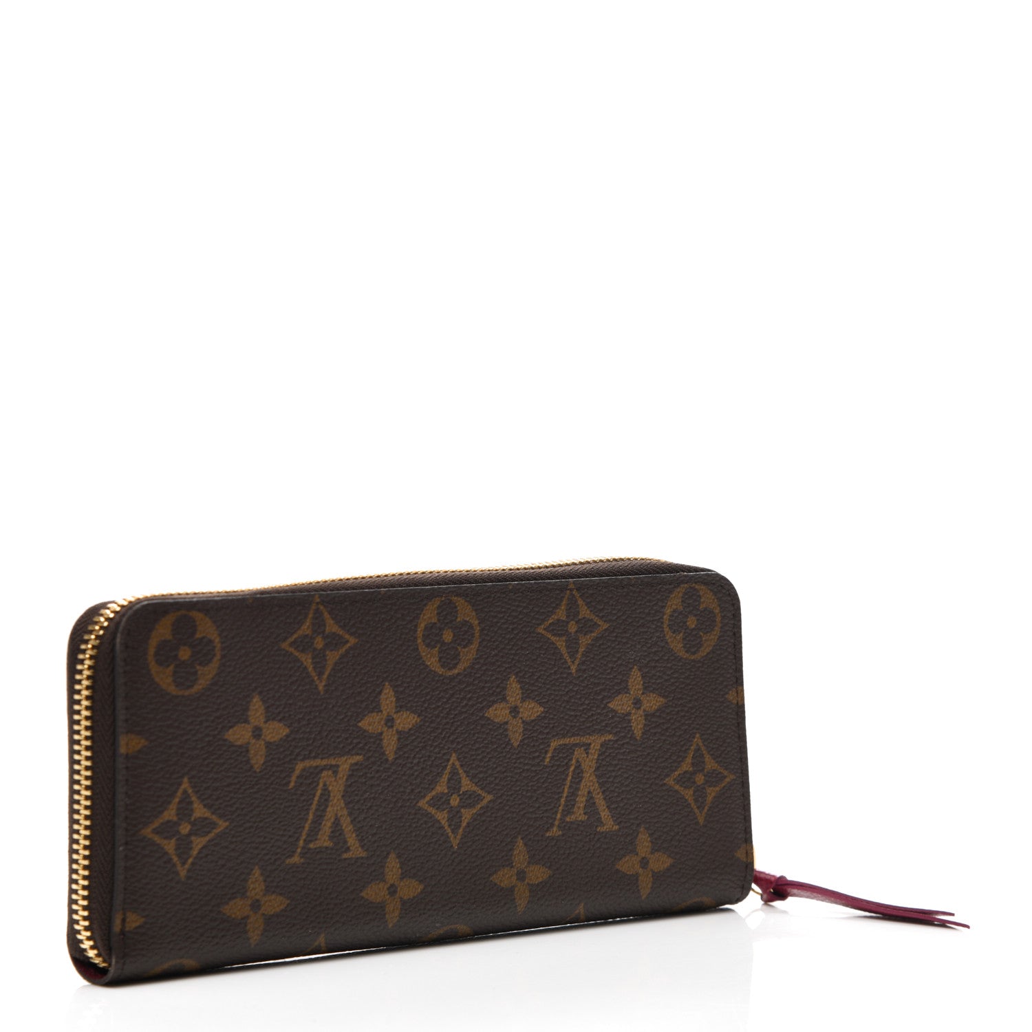 Louis Vuitton Monogram Clemence Wallet Fuchsia 3 of 6