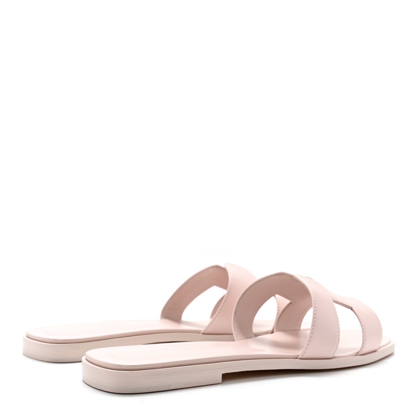 Box Calfskin Oran Sandals 40 Rose Pale