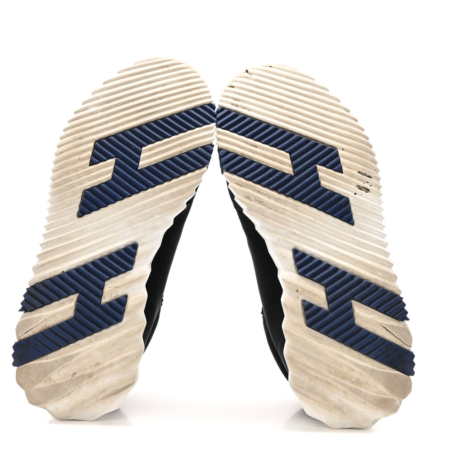 Air Mesh Suede Goatskin Bouncing Sneakers 39 Bleu Ocean