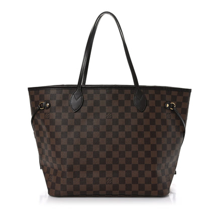 Louis Vuitton Damier Ebene Neo Neverfull MM Rose Ballerine 2 of 10