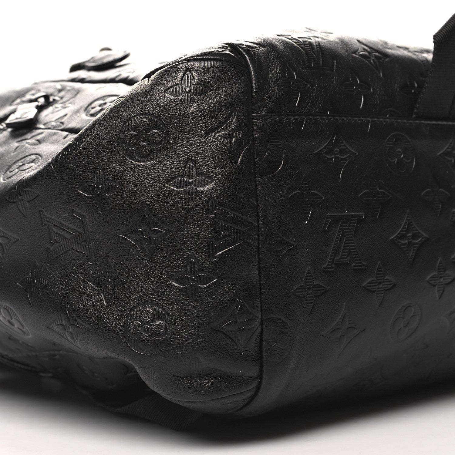 Louis Vuitton Calfskin Monogram Shadow Discovery Backpack Black 8 of 9
