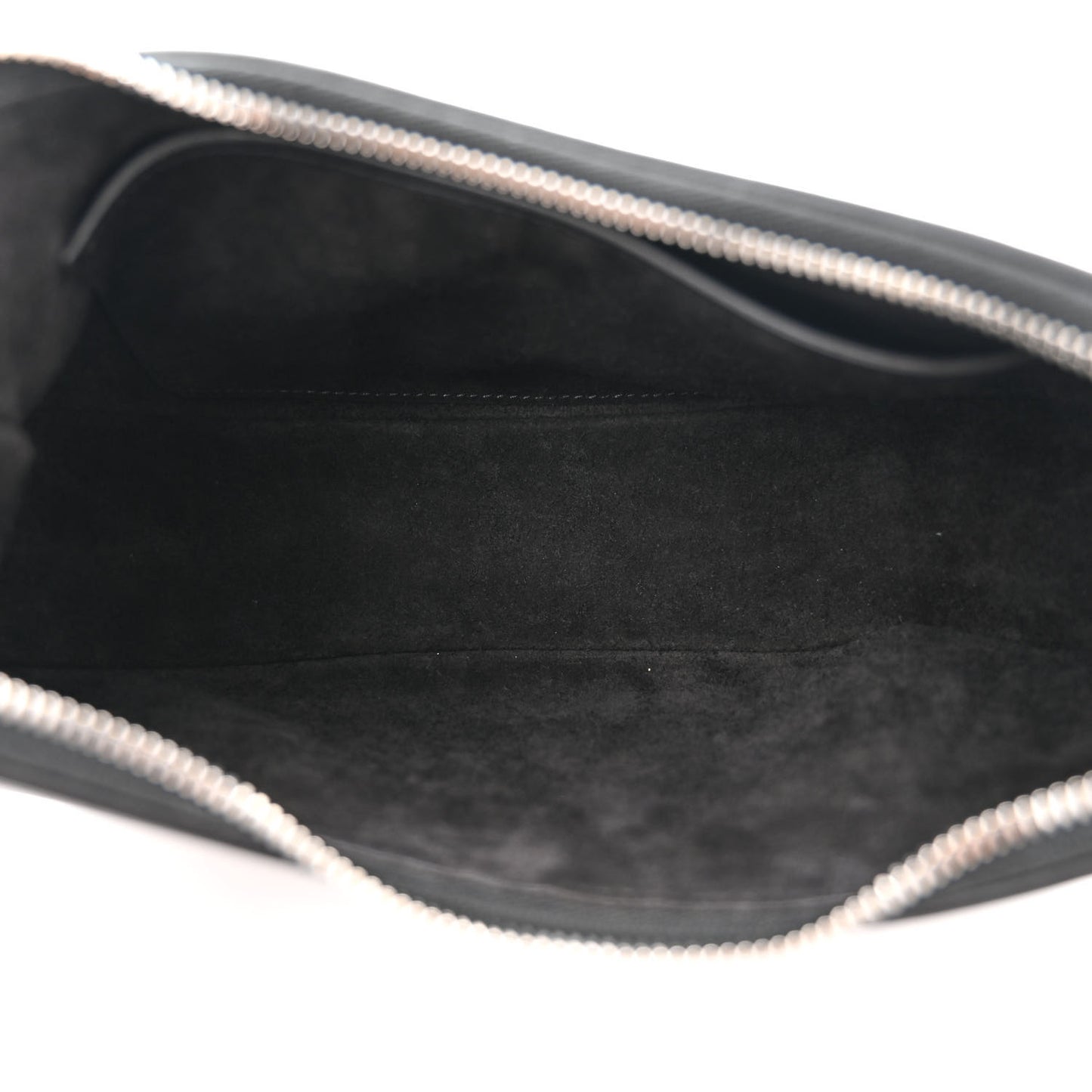 Smooth Calfskin Chain Strap Ava Shoulder Bag Black