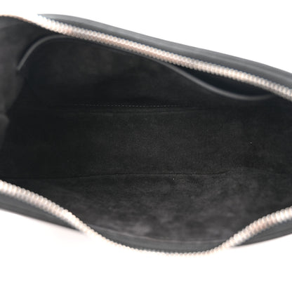 Celine Smooth Calfskin Chain Strap Ava Shoulder Bag Black 5 of 9