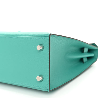 Hermes Epsom Kelly Sellier 25 Vert Verone 10 of 12
