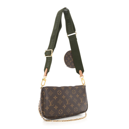 Louis Vuitton Monogram Multi Pochette Accessories Kaki 3 of 11