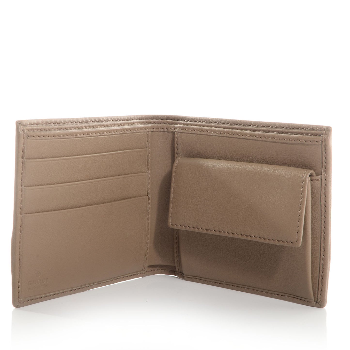 Mens Guccissima Web Bi-Fold Wallet