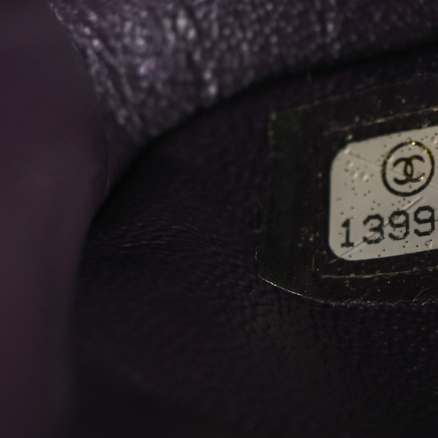 Jersey Quilted Medium Double Flap Purple
