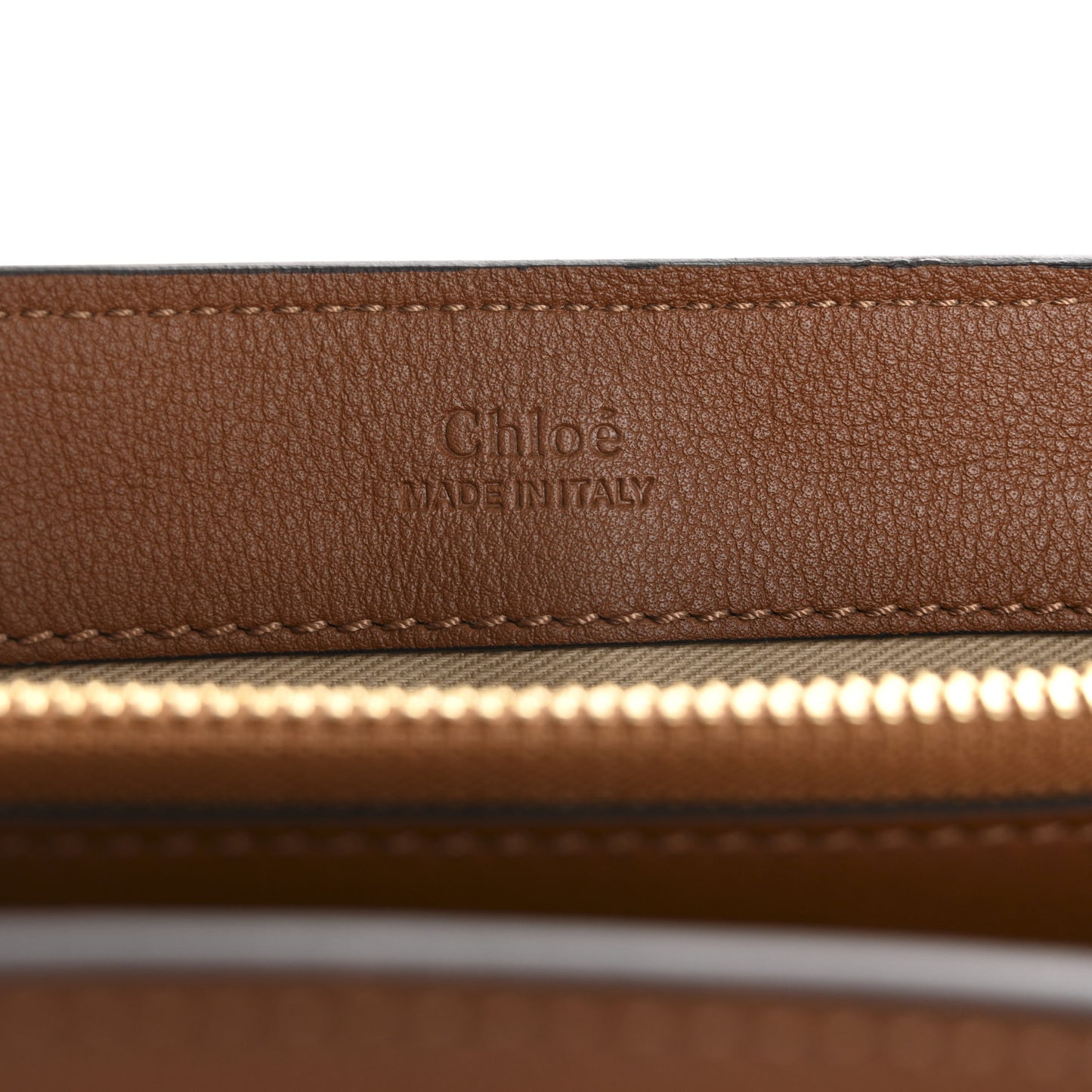 Calfskin Small Faye Day Shoulder Bag Tan