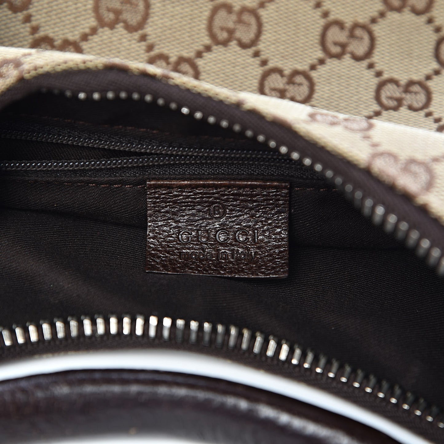 Monogram GG Signature Shoulder Bag Brown