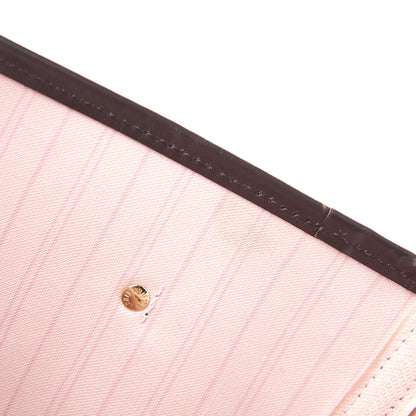 Louis Vuitton Damier Ebene Neo Neverfull MM Rose Ballerine 7 of 13