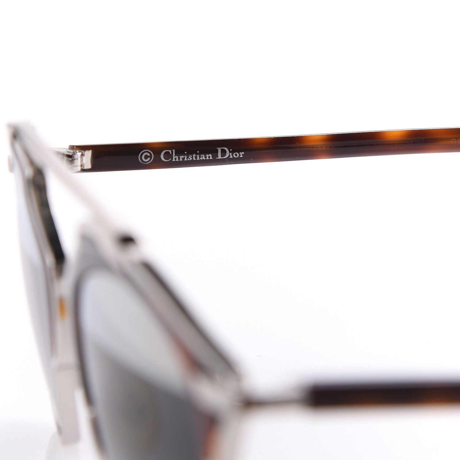 Christian Dior So Real Sunglasses Palladium Havana 8 of 9
