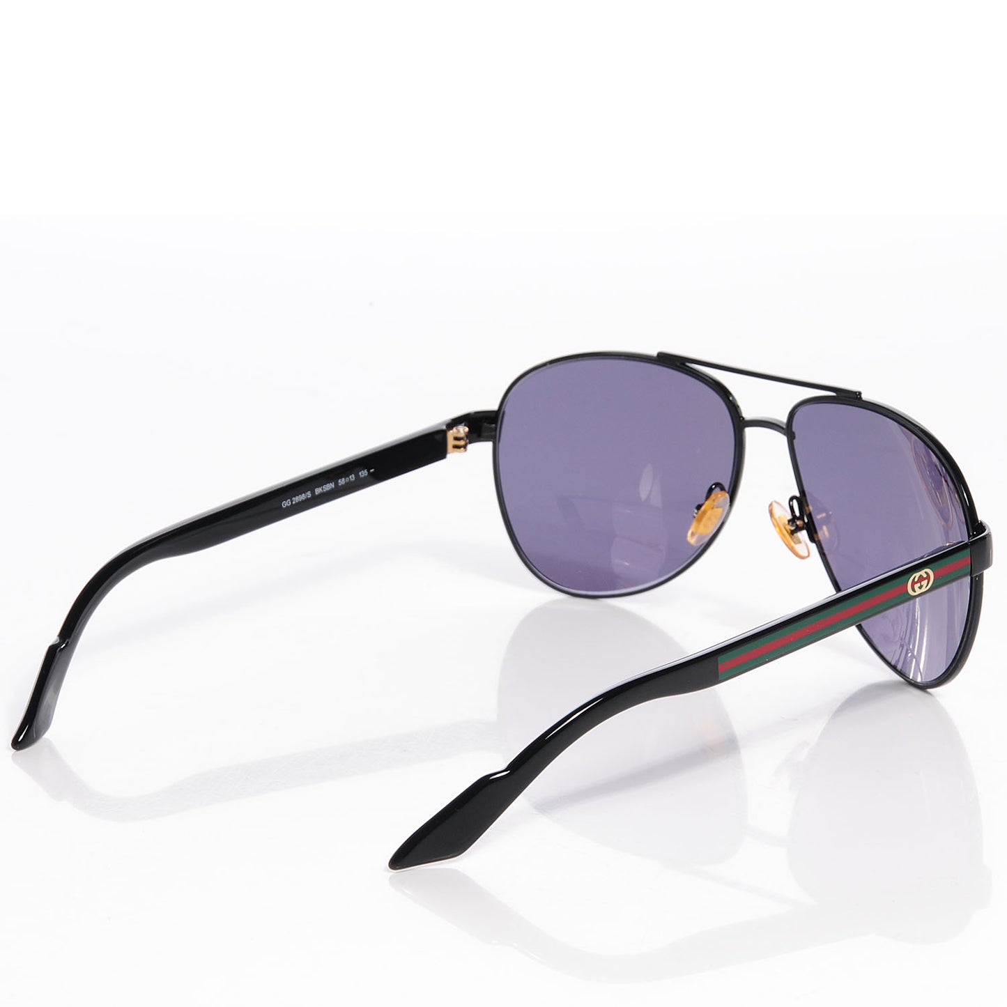 GG Web Aviator Sunglasses 2898/S