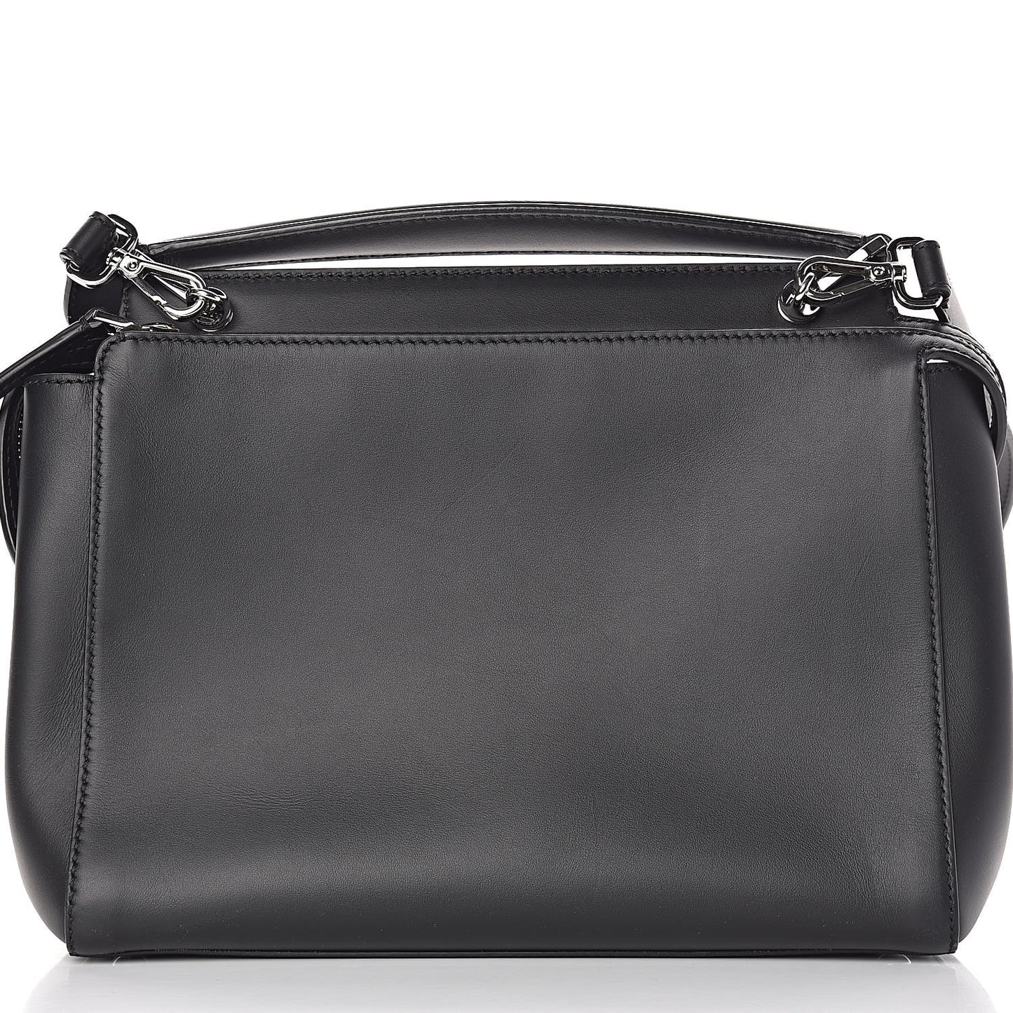 Vitello Baltico Dolce DotCom Satchel Black Blue Royal