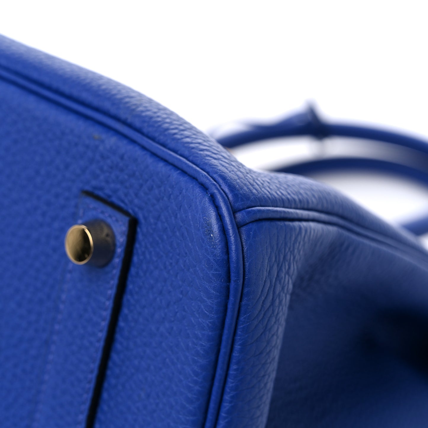 Togo Horseshoe Birkin 35 Bleu Royal
