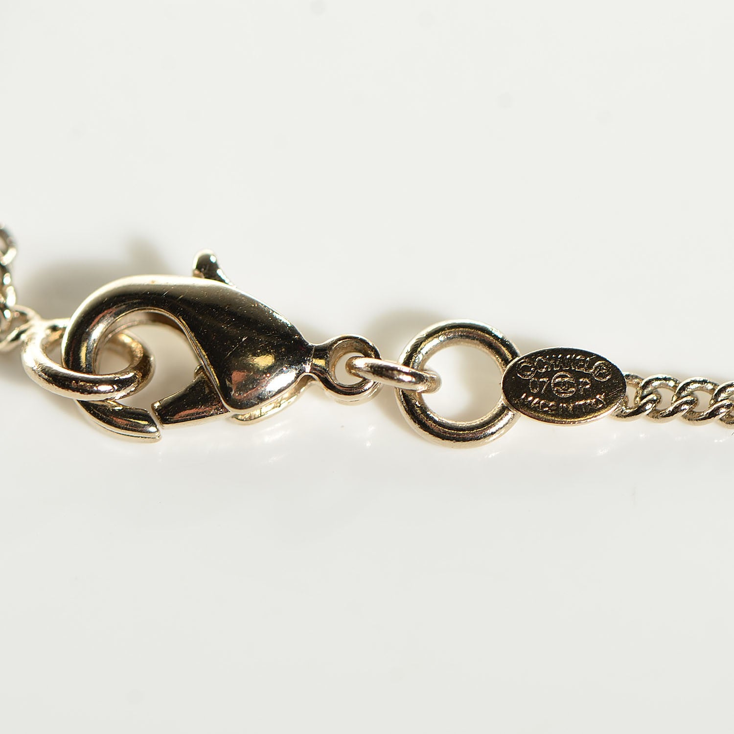 Chanel Enamel Pearl CC Flap Charm Necklace 4 of 4