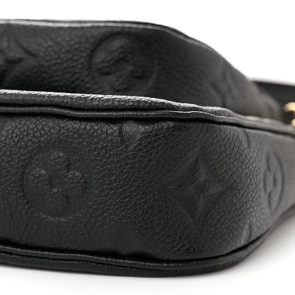 Louis Vuitton Empreinte Monogram Giant Multi Pochette Accessories Black 10 of 11