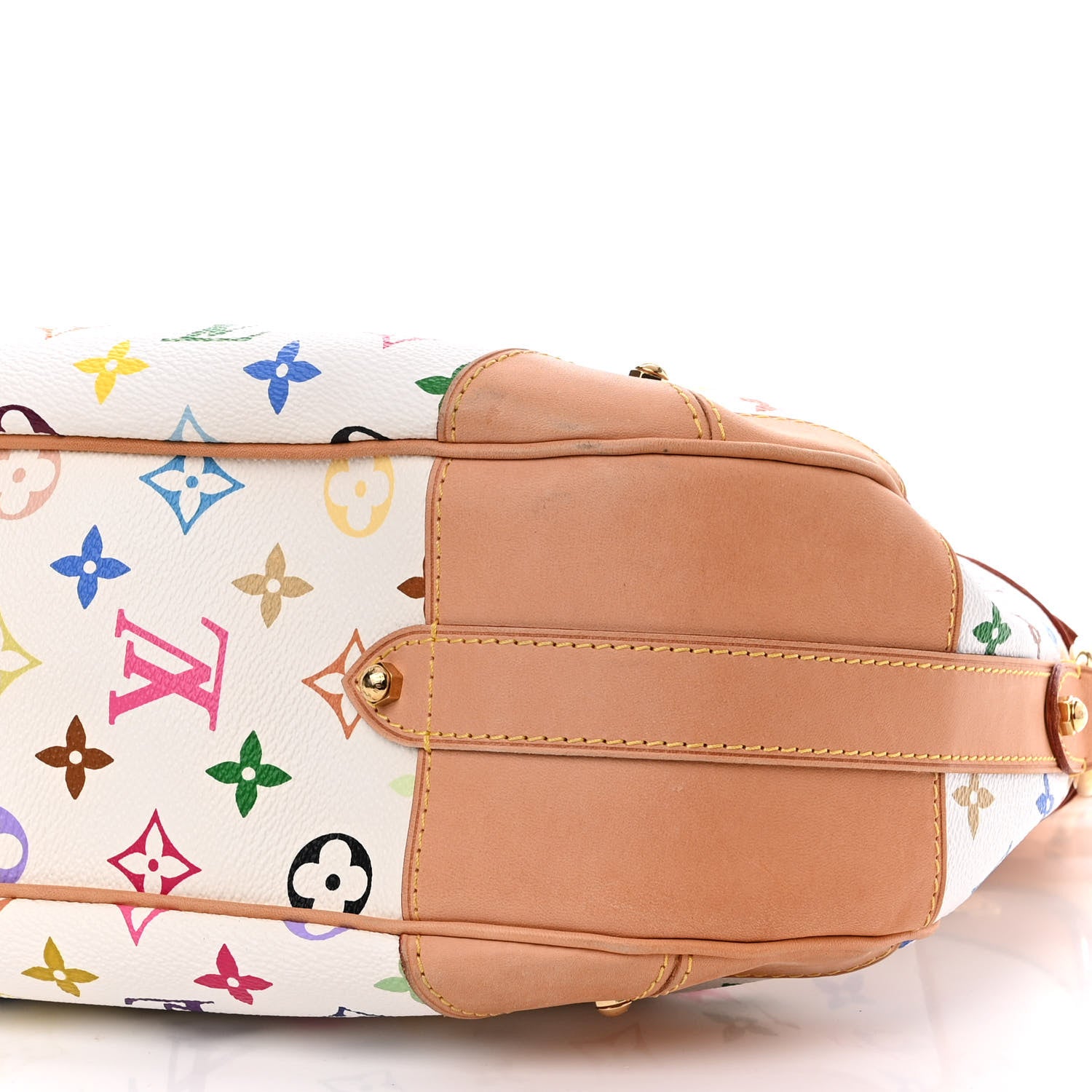 Louis Vuitton Monogram Multicolor Greta White 10 of 12