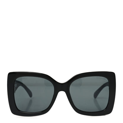 Chanel Square Polarized CC 5494-A Sunglasses Black 2 of 7