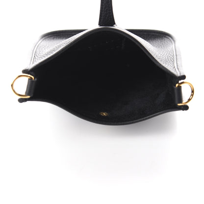 Hermes Taurillon Clemence Evelyne TPM Black 5 of 11