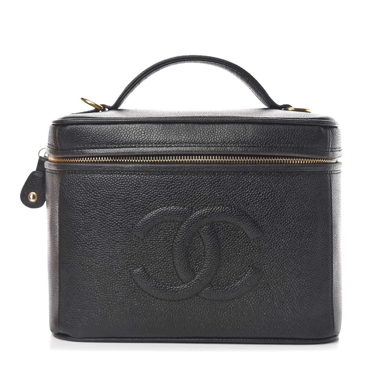Caviar Cosmetic Vanity Bag Black
