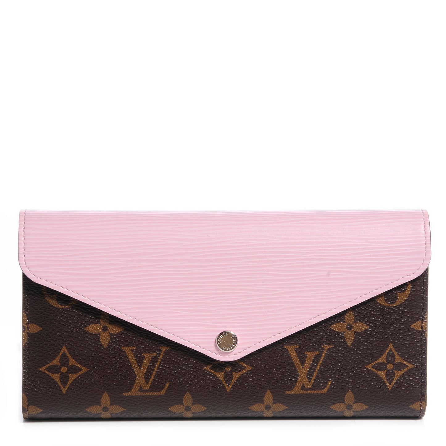 Monogram Epi Marie-Lou Long Wallet Rose Clair