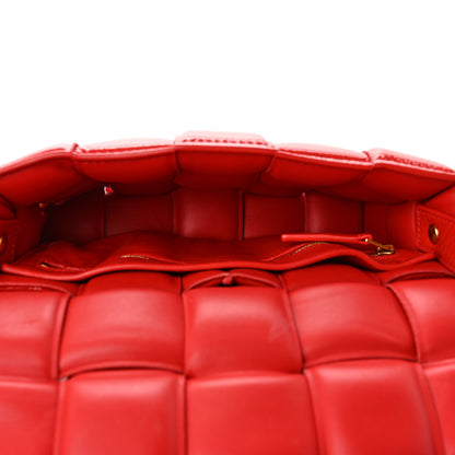 Bottega Veneta Textured Deerskin Maxi Intrecciato Padded Cassette Crossbody Bag Chili 5 of 14