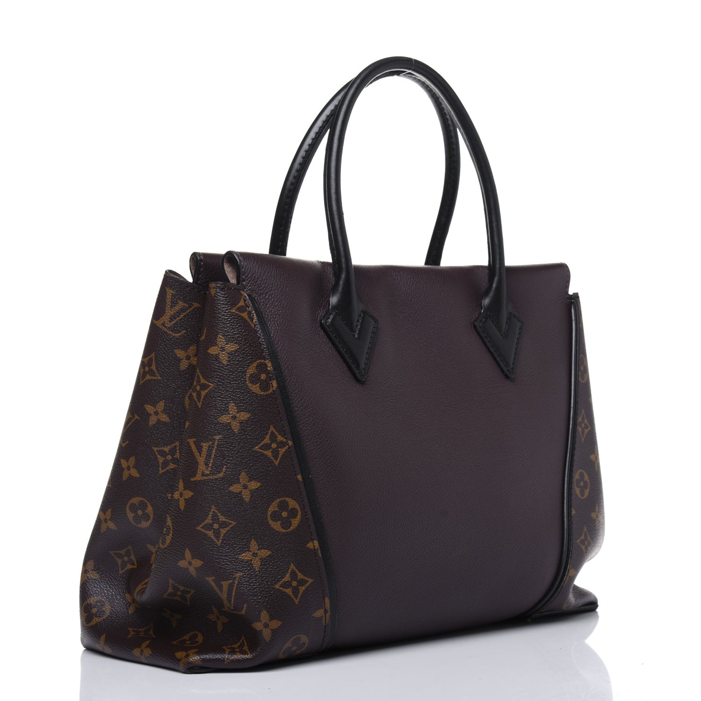 Veau Cachemire Monogram Tote W PM Chocolate