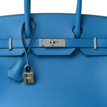 Hermes Epsom Birkin 30 Bleu Frida 8 of 13