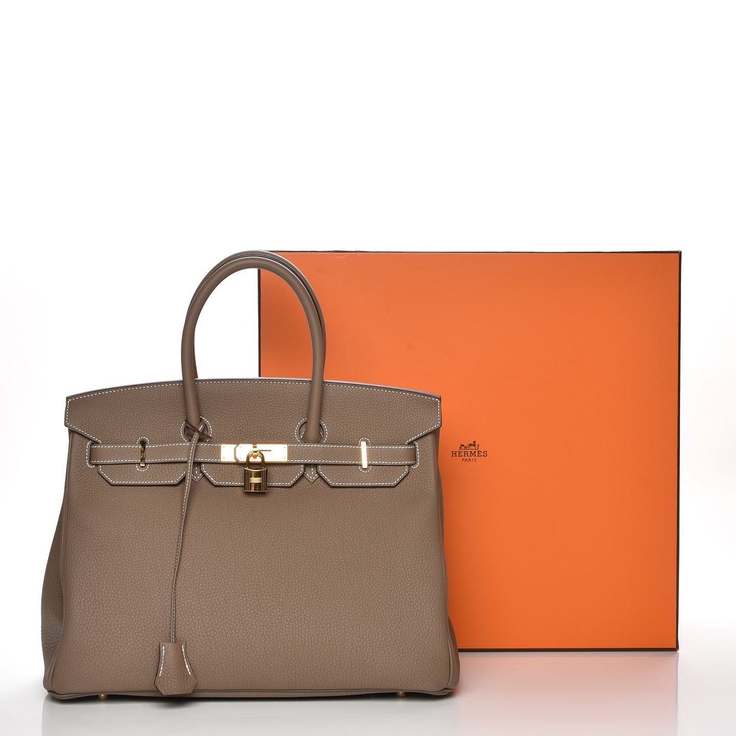 Togo Birkin 35 Etoupe